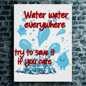 節水光沢ポスター ポスター