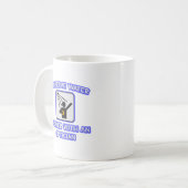 節水…眼鏡屋とシャワーを浴びる コーヒーマグカップ (正面左)