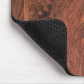 節玉のマホガニーの木製の質 マウスパッド (コーナー)