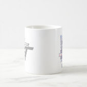 節約の更新 コーヒーマグカップ (中央)