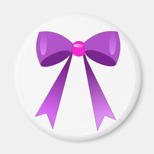 節紫色 マグネット (正面)