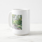 節酒は旅行です コーヒーマグカップ (正面左)