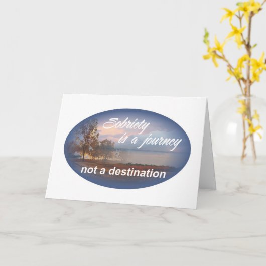 節酒は旅行10です カード (黄色い花)