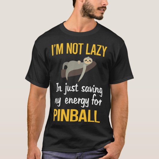 節電ピンボール Tシャツ (正面)