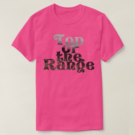 範囲の先頭 Tシャツ (デザイン正面)