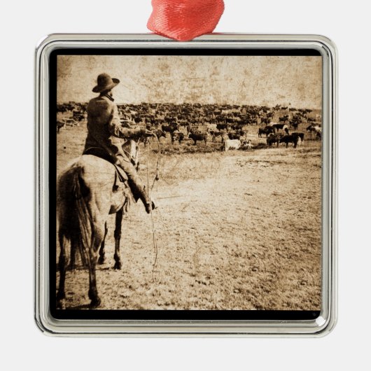 範囲の家 メタルオーナメント (正面)