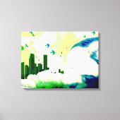 範囲外。 キャンバスプリント (正面)