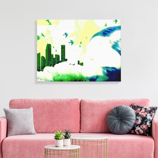 範囲外。 キャンバスプリント (インサイチュ (リビング))