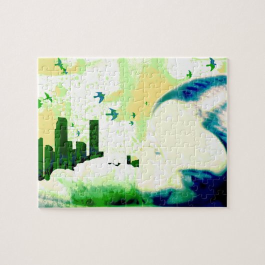 範囲外。 ジグソーパズル (横)