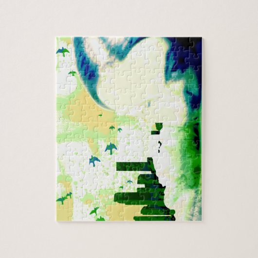 範囲外。 ジグソーパズル (縦)