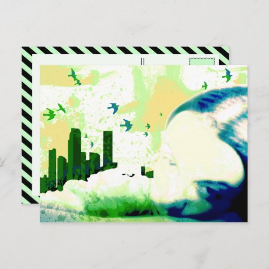 範囲外。 ポストカード (正面/裏面)