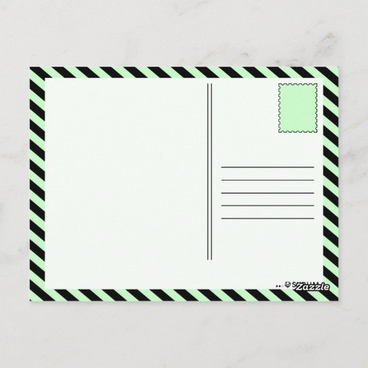 範囲外。 ポストカード (裏面)