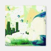 範囲外。 マグネット (正面)