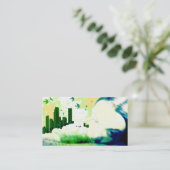 範囲外。 名刺 (スタンド正面)