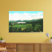 範囲大統領のビュー# 3 キャンバスプリント (インサイチュ (リビング))