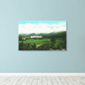 範囲大統領のビュー# 3 キャンバスプリント (インサイチュ (ウッドフロア))