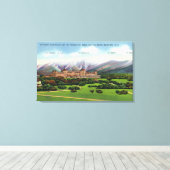 範囲大統領の表示 キャンバスプリント (インサイチュ (ウッドフロア))