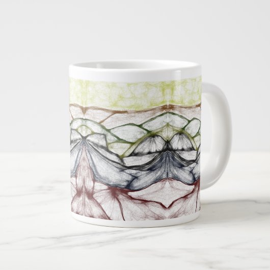 範囲 ジャンボコーヒーマグカップ (正面右)