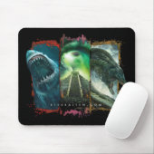 範囲、湖および鮫が付いているマウスパッド マウスパッド (マウス)