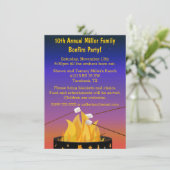 篝火の屋外の収集 招待状 (スタンド正面)