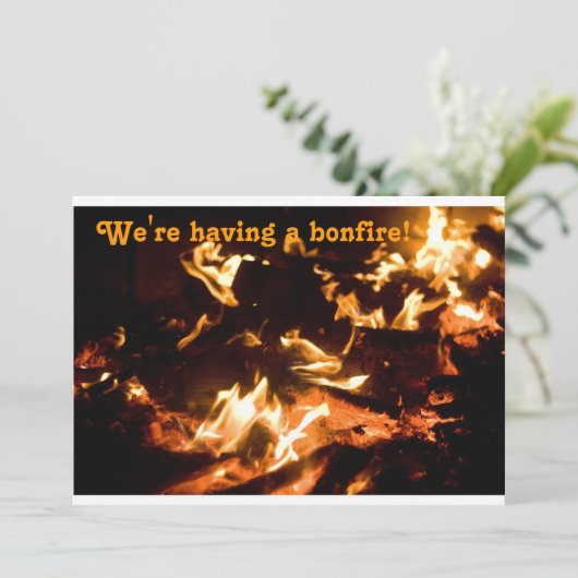 篝火の招待 招待状 (スタンド正面)