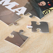 篠島旅行ポスターマップ ジグソーパズル (側面)