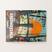 篠島旅行ポスターマップ ジグソーパズル (横)