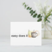 簡単が実行 ポストカード (スタンド正面)