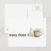 簡単が実行 ポストカード (正面/裏面)