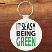 簡単が緑 キーホルダー (正面)