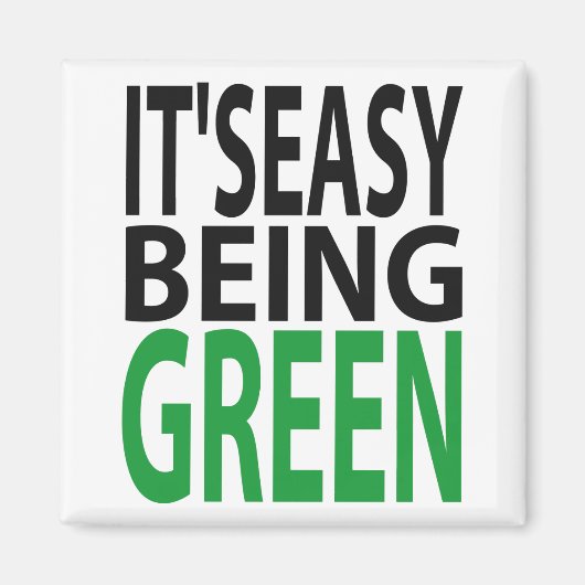 簡単が緑 マグネット (正面)