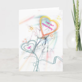 簡単ではなく全大事な行事ラブカード サンキューカード