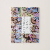 簡単なおばあちゃんの写真コラージュ ジグソーパズル (縦)