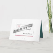 簡単なお礼の手紙 サンキューカード (裏面)