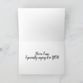 簡単なしことわざ**さようなら****特にあなたにとって カード (内部)