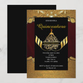 簡単なキンセニアラの招待状 招待状 (正面/裏面)