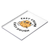 簡単なパンくず 簡単な生地 面白いクッキーの駒 ノートブック (左側)