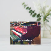 簡単なメモ… ポストカード (スタンド正面)