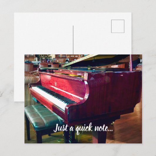 簡単なメモ… ポストカード (正面/裏面)