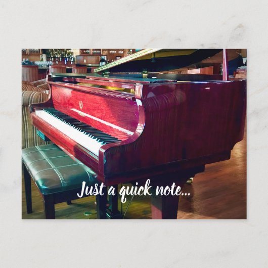 簡単なメモ… ポストカード (正面)