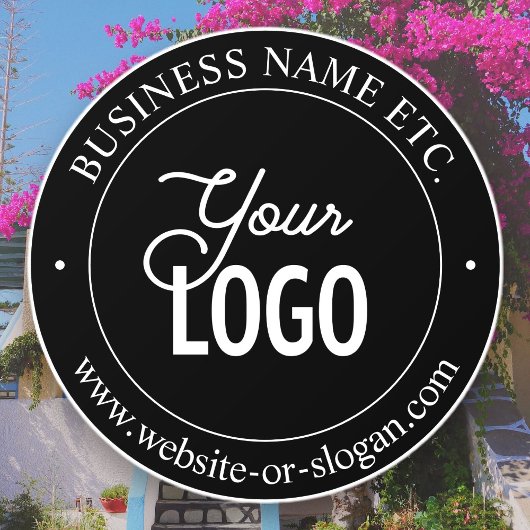 簡単なロゴの差し替えとテキストのカスタマイズ | ブラック ウィンドウサイン