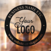 簡単なロゴの差し替えとテキストのカスタマイズ | ブラック ウィンドウサイン (シート2)