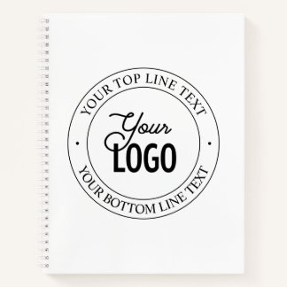 簡単なロゴの差し替えとテキストのカスタマイズ | 白 ノートブック