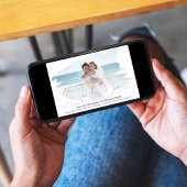 簡単な写真で保存する結婚式の日程を知らせるスクリプト セーブザデート