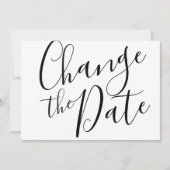 簡単な日程変更のお知らせ 延期 キャンセル イベント セーブザデート (正面)