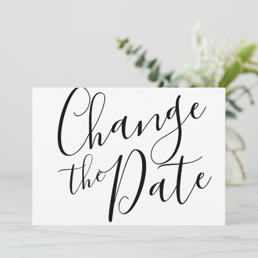 簡単な日程変更のお知らせ 延期 キャンセル イベント セーブザデート (スタンド正面)