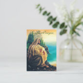 簡単な祈り - 祈りカード（平型） 名刺 (スタンド正面)