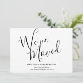 簡単な脚本 移動しました 新しい住所のお知らせ (スタンド正面)