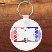 簡単なHVAC理論 キーホルダー (正面)