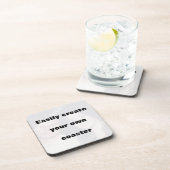 簡単にあなたのコースターを作成する大きな文字を削除！ コースター (右側)